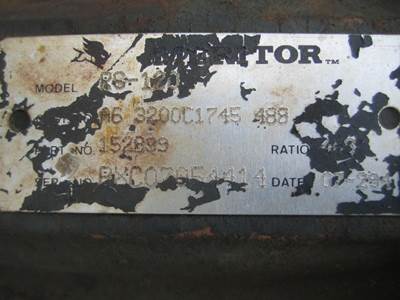 Meritor-Rockwell RS120 Rear Axle Assembly