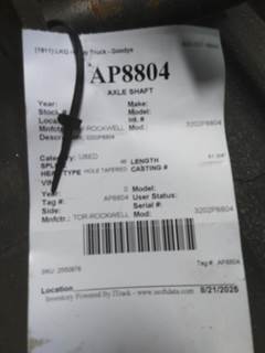 Meritor-Rockwell 3202P8804 Axle Shaft