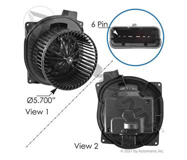 Freightliner Century Class 120 HVAC Blower Motor for a Freightliner CENTURY 120