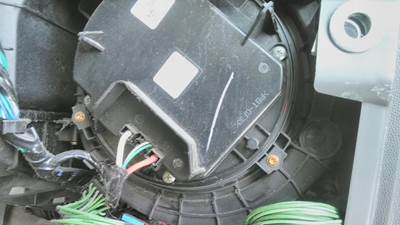 International LT Right HVAC Blower Motor