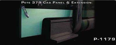  PB 379 CAB PANEL EXTENSION INTERGRATED 8 INCH WIDE, RAW ALUMINUM,HAS TO BE