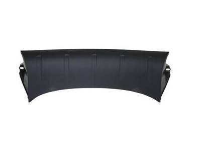 2015-2018 Volvo VNL Front Center Bumper Deflector, Black Plastic