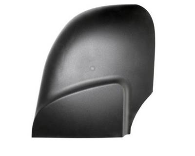2015-2019 Volvo VNL Front Bumper Deflector, Right, Black Plastic