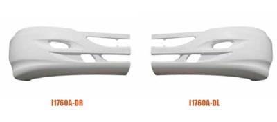 International ProStar Left Bumper End