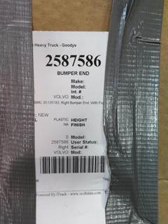 Volvo VNL Right Bumper End