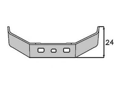 Freightliner FL112 1986-2004 Front Bumper