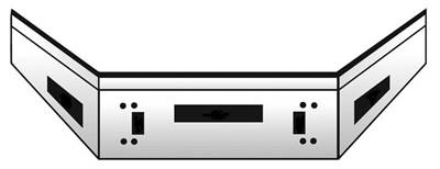 Kenworth Front Bumper for a Kenworth T800 1987-2007