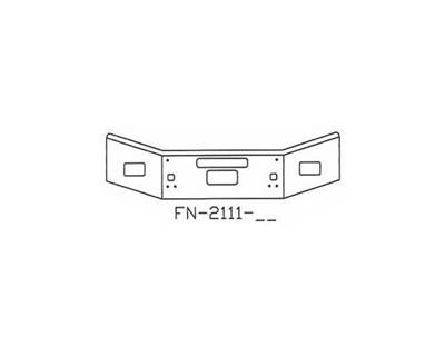 Kenworth T800 Front Bumper for a Kenworth T800B 2004-2020