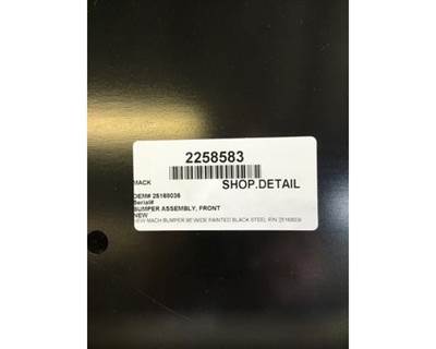 Mack Front Bumper for a Mack MRU613