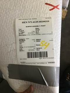 Peterbilt Front Bumper for a Peterbilt 320 1987-2018