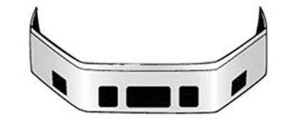 Peterbilt Front Bumper for a Peterbilt 387 2002-2011