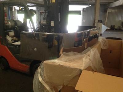 Volvo VNL Front Bumper for a Volvo VNL 2004-2018