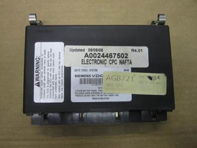 Freightliner Cascadia 125 Cab Control Module