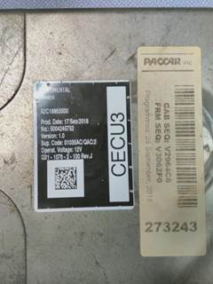 Peterbilt 579 Cab Control Module