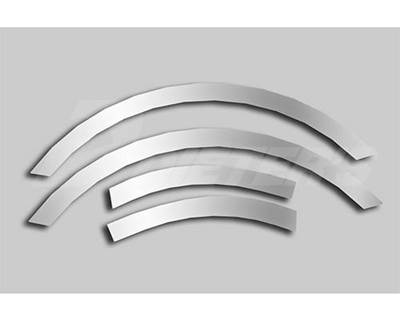 2014-2024 Kenworth T880 Stainless Steel Wheel Well Trims, 22 GA