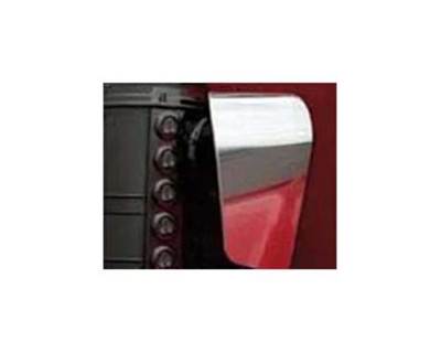 1990-2024 Kenworth W900 Air Filter Fairing w/ 3-M3 Light Holes, Stainless Steel 18 Ga