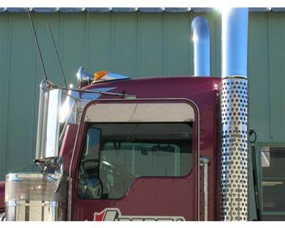 1982-2024 Kenworth W900/T800/T600/T660/T300/T170/T270/T370 5" Chop Top Stainless Steel Cab Panel