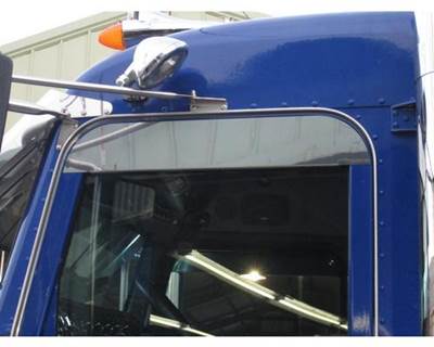 New Peterbilt 379/386/388/389/337 5" Chop Top Stainless Cab Exterior Panel (Cab Mounted Mirrors)