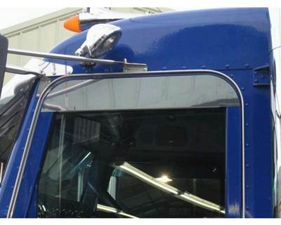Peterbilt 379 5 Inch Aluminum Chop Top Door Trim for Cab Mounted Mirror