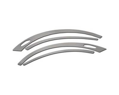 2012-2018 Peterbilt 587 Stainless Steel Wheel Well Trim with Light Hole