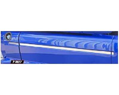 2012-2018 Peterbilt 587 Fairing Inlay Trim Stainless Steel 22 GA