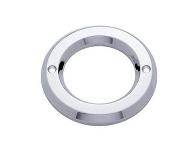 Universal Chrome Plastic 2 Inch Round Bezel for Grommet Mounted Light