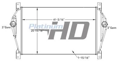 Freightliner 108SD Charge Air Cooler (ATAAC)