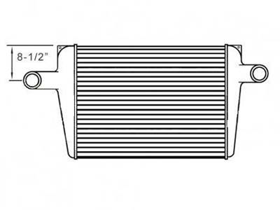 GMC TopKick C7000 Charge Air Cooler (ATAAC)