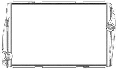 Kenworth T800 Charge Air Cooler (ATAAC)