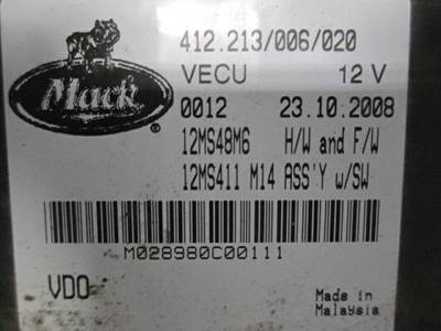 Mack MR688 Chassis Control Module