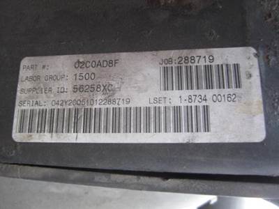International 9200i Cooling Assembly