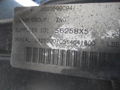 International CF600 Cooling Assembly