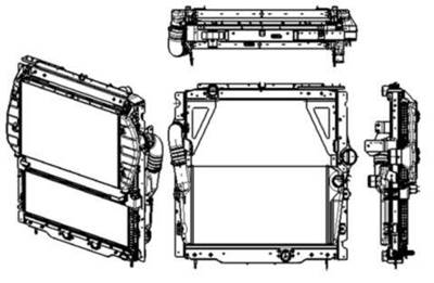 International LoneStar Cooling Assembly
