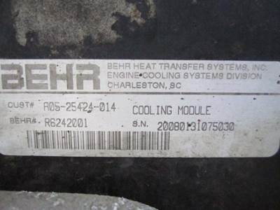 Sterling Acterra 5500 Cooling Assembly