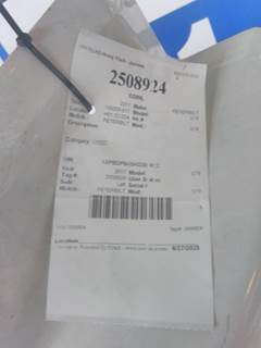 Peterbilt 579 Left Cowl