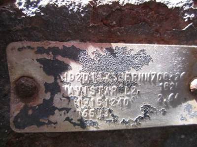 Meritor-Rockwell MD2014XR264 Cutoff for a International Manufactur CORPORATE AIR RIDE