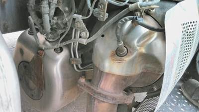 Hino J08E-VB Right DPF Assembly