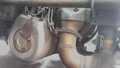 Hino J08E-VB Right DPF Assembly