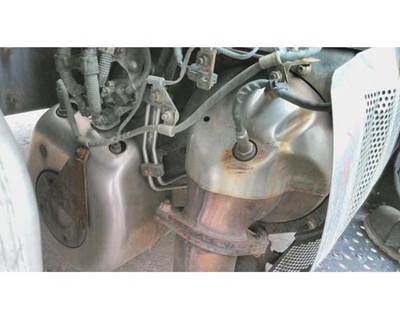 Hino J08E-VB Right DPF Assembly