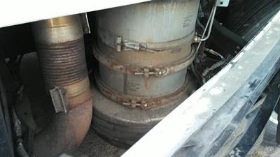 Volvo D13 Right DPF Assembly