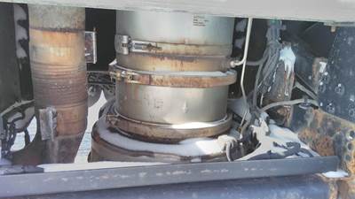 Volvo D13 Right DPF Assembly