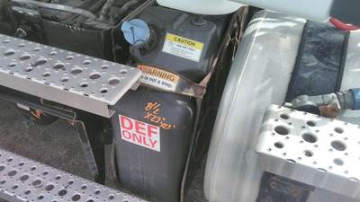 Freightliner Cascadia 125 Left DEF Tank for a Freightliner CASCADIA 125 2018UP