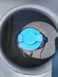 International LT Left DEF Tank