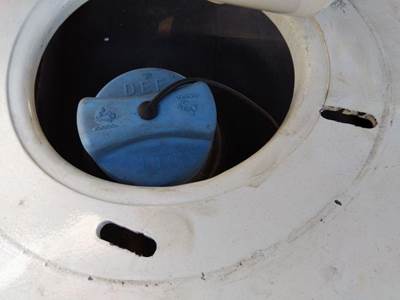 International LT Left DEF Tank