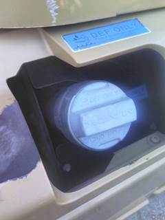 Mack Pinnacle CXU613 DEF Tank for a Mack CXU613