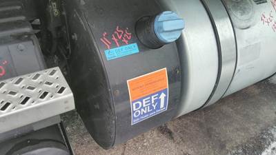 Mack Pinnacle CXU613 Left DEF Tank for a Mack CXU613