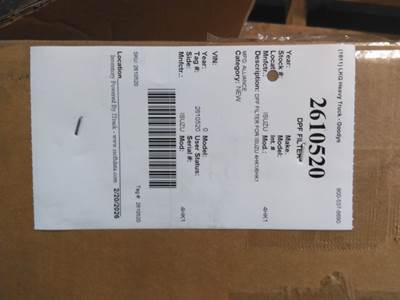 Isuzu 4HK1 DPF Filter