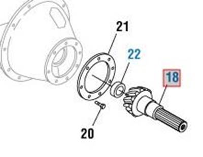 Dana/IHC N400 Differential Part for a Dana-Ihc N400