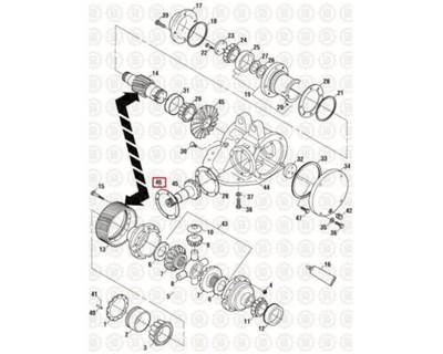 Mack CRD93/93A/113 Differential Cover Gasket