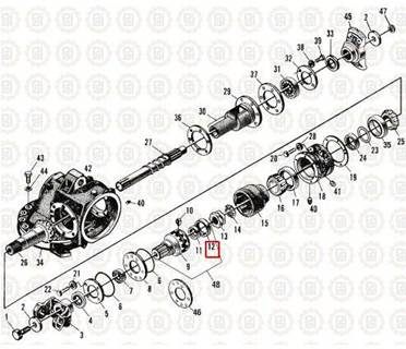 Mack CRDPC92 Differential Part